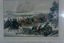 The retreat of the French army from Moscow in 1812 by Heinrich August Mansfeld