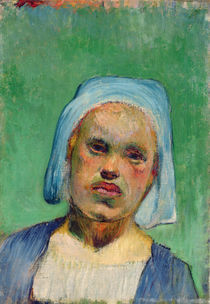 Head of a Breton by Paul Gauguin