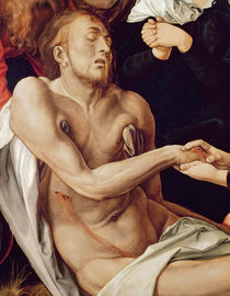 Detail of Lamentation for Christ by Albrecht Dürer