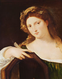 Detail of Allegory of Vanity by Titian