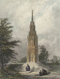 Waltham Cross, c.1820 by W.B Clarke