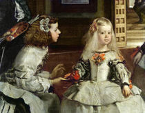 Las Meninas or The Family of Philip IV von Diego Rodriguez de Silva y Velazquez