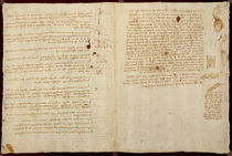 Scientific diagrams, from the 'Codex Leicester' by Leonardo Da Vinci