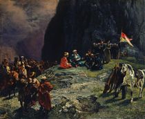 The Meeting of General Kluke von Klugenau and Imam Shamil in 1837 by Grigori Grigorevich Gagarin
