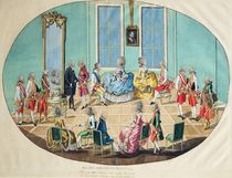 New Year celebration in Vienna in 1782 von Johann Hieronymus Loeschenkohl