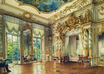 Bedroom of Tsar Alexander I in the Alexander Palace by Luigi Premazzi