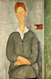 Young boy with red hair, 1906 by Amedeo Modigliani