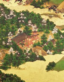 Heiji Uprising of 1159, Momoyama Period von Japanese School