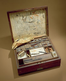 Paintbox of John James Audubon by American School