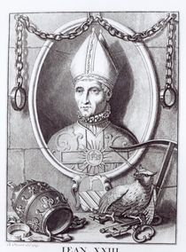 Antipope John XXIII, 1713 von Bernard Picart