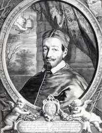 Pope Alexander VII, published by Clement de Jonghe von Cornelius de Visscher