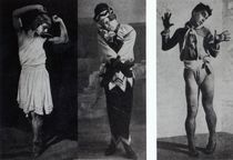 Vaslav Nijinsky in the role of Narcisse von French Photographer