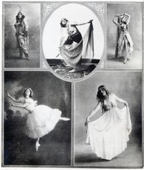 Five Ballet Dancers by French Photographer
