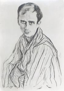 Michel Fokine, 1909 by Valentin Aleksandrovich Serov