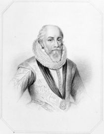 Edward Somerset, after an engraving from 'Lodge's British Portraits' by English School