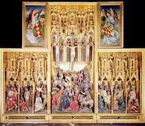Central section of the Ambierle Altarpiece by Flemish School