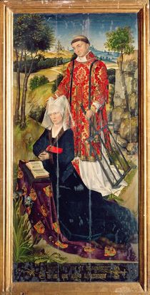 Right panel, from the main altar polyptych by Rogier van der Weyden