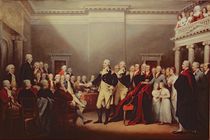 The Resignation of George Washington on 23rd December 1783 von John Trumbull