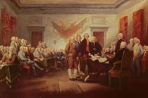 Signing the Declaration of Independence von John Trumbull