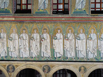 Group of saints and martyrs von Byzantine School
