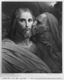 The Kiss of Judas by Ary Scheffer