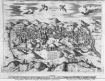 View of Jerusalem, 1570 ? by Etienne Duperac