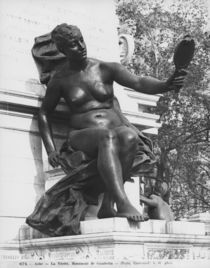 Monument to Leon Gambetta, Truth, cour Napoleon, Louvre, 1888 von Jean Paul Aube