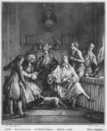 The Small Toilette, engraved by Pietro Antonio Martini by Jean Michel the Younger Moreau