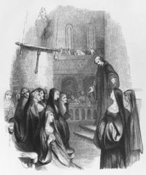 Abelard preaching at Paraclete by Jean Francois Gigoux