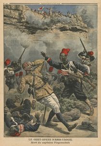 Ambush at Abir-Taouil, death of Captain Fiegenschuh by French School