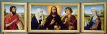 The Braque Family Triptych von Rogier van der Weyden