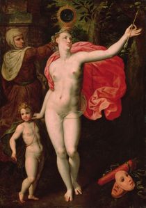 Venus and Cupid, Allegory of the Truth by Jacques de Backer
