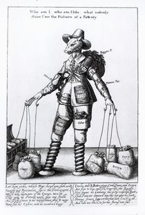'The Picture of Pattenty', c.1641-50 by Wenceslaus Hollar