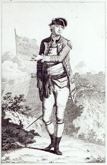 'An Appeal to Heaven', a portrait of General Lee von English School