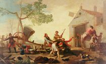 The Fight at the Venta Nueva by Francisco Jose de Goya y Lucientes