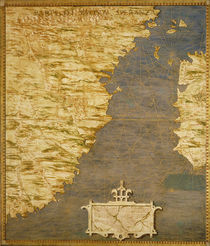 Map of the Cape of Good Hope von Stefano Bonsignori