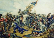 The Battle of Waterloo in 1815 von Charles Steiben