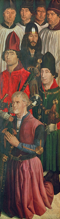 Panel of the Knights, from the Polyptych of St. Vincent von Nuno Goncalves or Gonzalvez