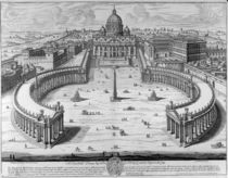 The Vatican, Rome by Giovanni Battista Falda