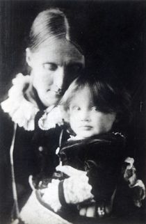 Virginia Woolf, with her mother Julia by English Photographer