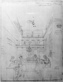 A London Liquor Shop, 1839 by George the Elder Scharf