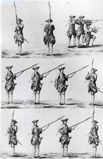 Instructions for a Bayonet Drill by English School