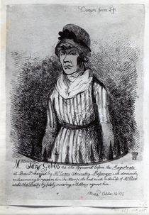 Mrs. Jane Gibbs as she appeared before the Magistrate von English School