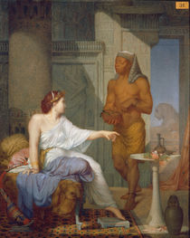 Cleopatra and her Slave von Henri Blaise Francois Dejussieu