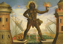 Prologue: the Harbour with the Colossus of Rhodes von Giacomo Torelli