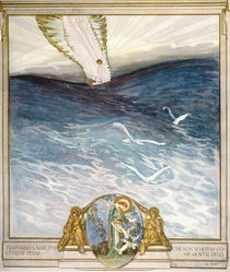 Illustration for Dante's 'Divine Comedy' von Franz von Bayros
