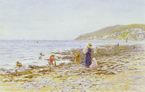 On the Beach by Helen Allingham