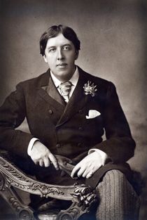 Oscar Wilde, 1889 von W. and D. Downey