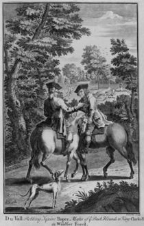 Claude Duval robbing Squire Roper by Thomas Bowles