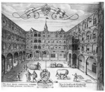 The 'Domus Germanorum' in Venice von Raphael Custos